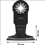 Bosch PRO AII 65 BSPIB Blatt für Multifunktionswerkzeuge, 65 x 40 mm, 25-tlg. #2608669085