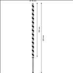 Bosch PRO Wood Holzschlangenbohrer, 18 x 470 x 600 mm #2608585720