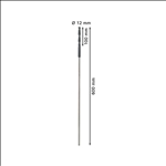 Bosch PRO Wood HSS Installationsbohrer, 12 x 100 x 600 mm #2608596344