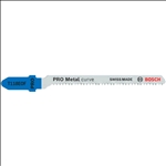 Bosch PRO Metal curve T118EOF Stichsägeblatt, 83 mm, 5-tlg. #2608634237