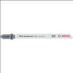 Bosch PRO Hardwood clean reverse T101BRF Stichsägeblatt, 100 mm, 25-tlg. #2608634989