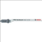 Bosch PRO Hardwood clean curve T101AOF Stichsägeblatt, 83 mm, 3-tlg. #2608636225