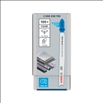 Bosch PRO Metal thick and thin T123XF Stichsägeblatt, 100 mm, 100-tlg. #2608638700