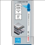 Bosch PRO Metal thick and thin T123XF Stichsägeblatt, 100 mm, 100-tlg. #2608638700