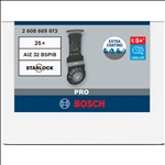 Bosch PRO AIZ 32 BSPIB Blatt für Multifunktionswerkzeuge, 32 x 50 mm, 25-tlg. #2608669073