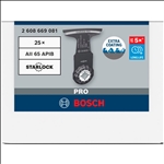 Bosch PRO AII 65 APIB Blatt für Multifunktionswerkzeuge, 65 x 40 mm, 25-tlg. #2608669081