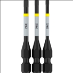 Bosch PRO Torx Impact Bit Set, T10, T15, T20, 55 mm, 3-tlg. #2608521U54