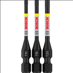 Bosch PRO Torx Impact Bit Set, T10, T15, T20, 55 mm, 3-tlg. #2608521U54