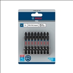 Bosch PRO Impact Schrauberbit mit Doppelklingen und Pick and Click, PH2, 65 mm, 8-tlg. #2608522337