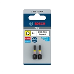 Bosch PRO Torx Impact Bit, T20, 25 mm, 2-tlg. #2608522474