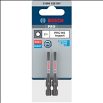 Bosch PRO Hex Impact Bit, H5, 55 mm, 2-tlg. #2608522557