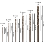 Bosch PRO Metal HSS-G Spiralbohrer Set, 6-tlg. #2607010529