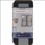 Bosch PRO Metal HSS-G Spiralbohrer Set, 18-tlg. #2607019578