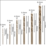 Bosch PRO Stainless Steel HSS-Co Spiralbohrer-Set, 6-tlg. #2607019924