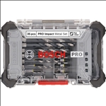 Bosch PRO Impact Metal Set, Display, 6 x 35-tlg #2608521U80