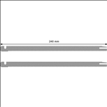 Bosch PRO Foam Sägeblatt, 200 mm, 2-tlg. #2607018011