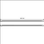 Bosch PRO Foam Sägeblatt, 300 mm, 2-tlg. #2607018012