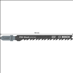 Bosch PRO Wood precise T144DP Stichsägeblatt, 100 mm, 5-tlg. #2608633A35