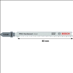 Bosch PRO Hardwood clean T101BF Stichsägeblatt, 100 mm, 5-tlg. #2608634234