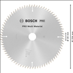 Bosch PRO Multi Material Kreissägeblatt, 254 x 3,2 x 30 mm, Z80 #2608640450