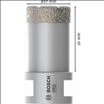 Bosch PRO Ceramic Trockenbohrkrone, 27 x 35 x 14 mm #2608587118