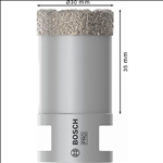 Bosch PRO Ceramic Trockenbohrkrone, 30 x 35 x 14 mm #2608587119