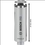 Bosch PRO Trockenbohrkrone, 52 x 150 mm, G 1/2 Zoll #2608587319