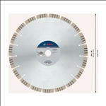 Bosch PRO Concrete Diamanttrennscheibe, 300 x 22,23 mm #2608602656