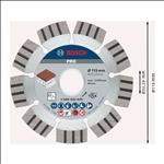 Bosch PRO Abrasive Diamanttrennscheibe, 115 x 22,23 mm #2608602679