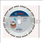 Bosch PRO Multi Material Diamanttrennscheibe, 230 x 22,23 mm #2608615065