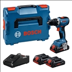 Bosch Akku-Bohrschrauber GSR 18V-65, 3 x Akku ProCORE18V 4.0Ah, L-BOXX Koffer #06019N3208