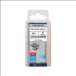 Bosch PRO Metal HSS-G Spiralbohrer, 4 x 43 x 75 mm #2608595059