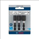 Bosch "PRO Nutsetter Impact, 1/4"" x50mm, 5/16"" x50mm, 3/8"" x50mm, 1 7/8"" x50mm, 4-tlg." #2608521