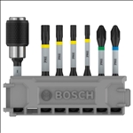 Bosch PRO Impact Set mit Quick Change-Bithalter und Pick and Click-Einsätzen, 7-tlg. #2608522327