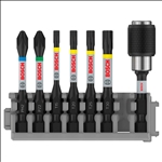 Bosch PRO Impact Set mit Quick Change-Bithalter und Pick and Click-Einsätzen, 7-tlg. #2608522327