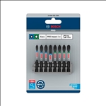 Bosch PRO Impact gemischtes Set, PH1, PH2(x2), PH3, PZ1, PZ2(x2), PZ3, 55 mm, 8-tlg. #2608522328