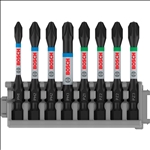 Bosch PRO Impact gemischtes Set, PH1, PH2(x2), PH3, PZ1, PZ2(x2), PZ3, 55 mm, 8-tlg. #2608522328