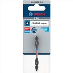 Bosch PRO Impact Schrauberbit mit Doppelklingen u. Pick and Click-Einsätzen, PH2, 65mm #2608522526