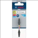 Bosch PRO Impact Schrauberbit mit Doppelklingen und Pick and Click-Einsätzen, T25,65mm #2608522541