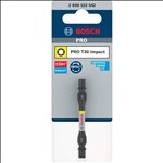 Bosch PRO Impact Schrauberbit mit Doppelklingen und Pick and Click-Einsätzen, T30,65mm #2608522542