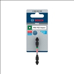 Bosch PRO Impact Schrauberbit mit Doppelklingen u. Pick and Click-Einsätzen, PZ2, 65mm #2608522549