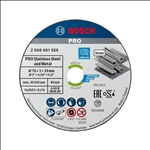 Bosch PRO Stainless Steel and Metal Trennscheibe, 76 x 1 x 10 mm #2608601520