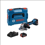 Bosch Akku-Winkelschleifer GWS 18V-8, 2 x Akku GBA 18V 5.0Ah, L-BOXX 136 #06019N9003