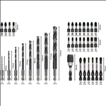 Bosch PRO Impact Schrauberbits und Metallbohrer Set, 35-tlg. #2608521U81