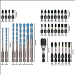 Bosch PRO Impact Schrauberbits und Multi Construction Bohrer Mixed Set, 35-tlg. #2608521U82