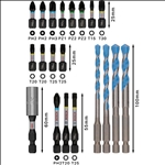 Bosch PRO Impact Schrauberbits und Multi Construction Bohrer Set, 20-tlg. #2608521U83