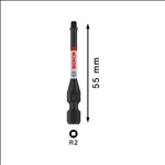 Bosch PRO Robertson Impact Bit, R2, 55 mm, 5-tlg. #2608522553