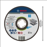 Bosch PRO Stainless Steel and Metal X-Lock Trennscheibe, 125 x 1.6 x 22,23 mm #2608619265