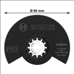 Bosch PRO ACZ 85 EIB Blatt für Multifunktionswerkzeuge, 85 mm #2608669086