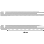 Bosch PRO Foam Sägeblatt, 70 mm, 2-tlg.. Für Moosgummischneiden #2607018013